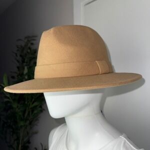 Cupshe Fedora Hat Wide Brim Classic Band Timeless Style Women‎